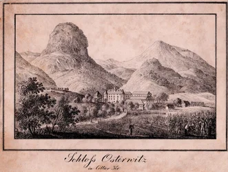Osterwitz Castle in the Sanntal (Ojstrica near St. Jurij ob Taboru) west of Celje